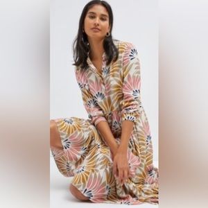 Anthropologie Mare Mare Lynda Tiered Maxi Dress
